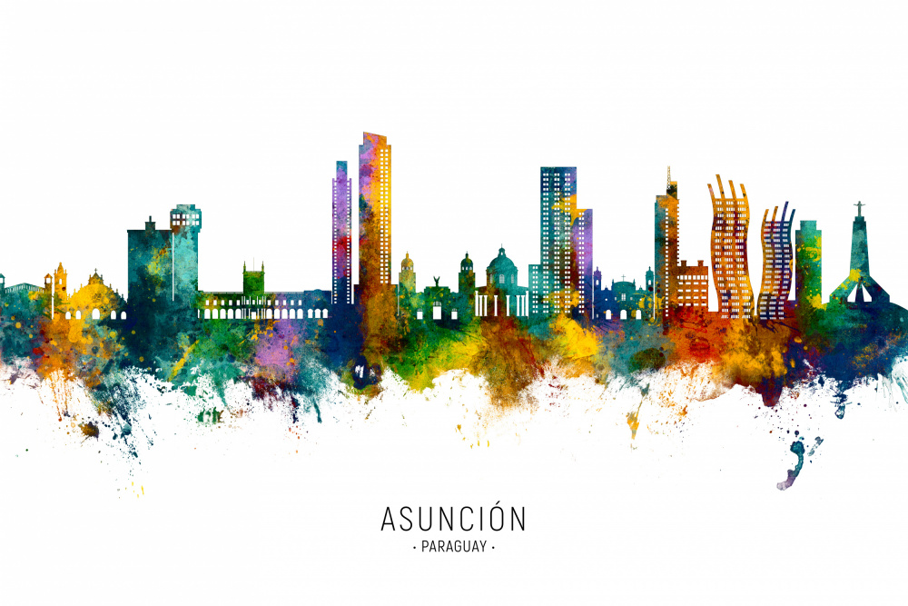 skyline von asuncion paraguay 2502703
